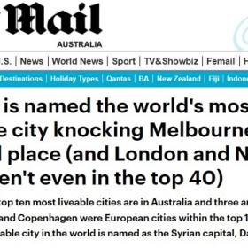 2018世界最宜居城市:TOP10澳、加各占三席，日本抢眼