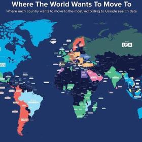 “世界移民地图”出炉，加拿大荣登Top1!这10个国家成为移民首选目标