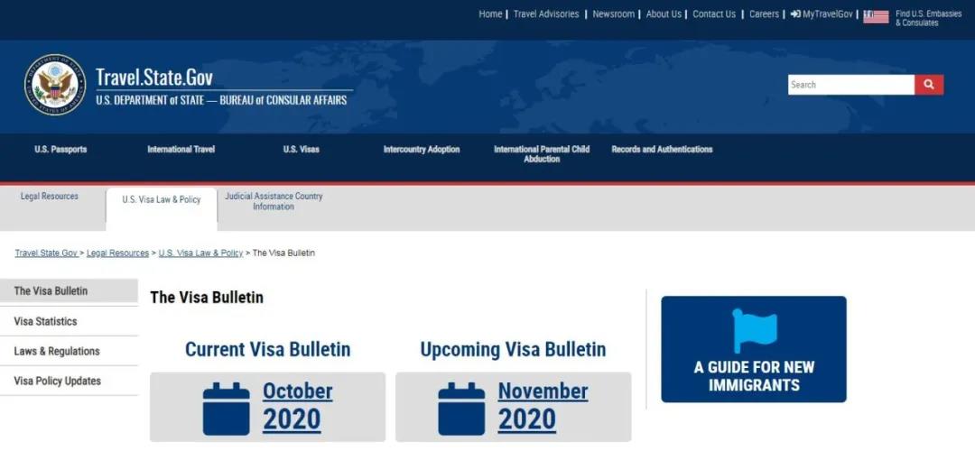 美国EB5区域中心计划延期至2021年6月30日，1月EB-1排期大幅前进