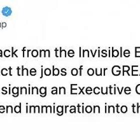 突发！特朗普甩锅宣布暂停赴美移民！哪些人受影响？