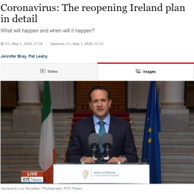 爱尔兰颁布五步解封计划，抗疫胜利的曙光在即！