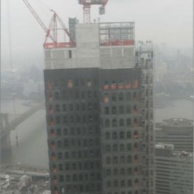 自由花园三期4月进展：华尔街大厦快完工了，投资者陆续收到I-526获批函