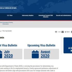 8月美国移民排期出炉，EB-1排期大跃进170天，EB-5前进两周半
