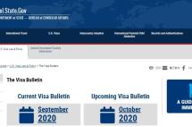 最新 | 2020年10月美国移民排期出炉