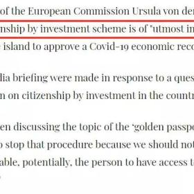 欧盟重申“关停”话题，留给“黄金护照”的时间所剩无几！投资人们何去何从？