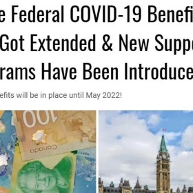 应对Omicron变种，加拿大狂发钱，每月$1200，六大福利被延长！