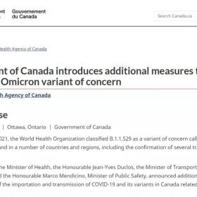 注意!加拿大12月入境规则有变！