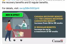 继续撒钱中！加拿大新法案通过EI、CRB等福利延长!领取条件大大放宽...