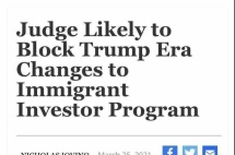 重磅突发，EB-5涨价将被叫停，美国投资移民或重回$50万时代！