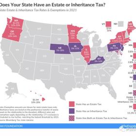 你所在的州有州遗产税吗？