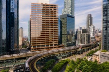 美国哥谭大厦5月进展：办公区域已出租98%，建筑工程已经完成99%，并将在本月100%竣工！