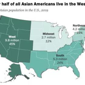 美国亚裔移民报告，华裔人口最多！印度裔受教育程度、收入最高！