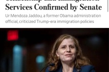 美国历史上第一位女性移民局长上任，为移民后代，移民审案、排期有望加速！