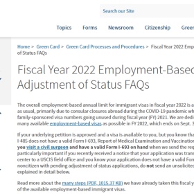 新财年将近，美移民局立flag，力争9月30日前发放28万张职业移民绿卡