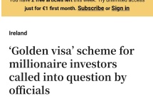 突发官宣 | 2月15日后爱尔兰投资移民（IIP）关停，个别项目有三个月缓冲期