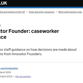 英国创新创始人签证4月13日新政解析