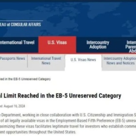 2024财年EB-5非预留签证已用完，想移民美国怎么办？