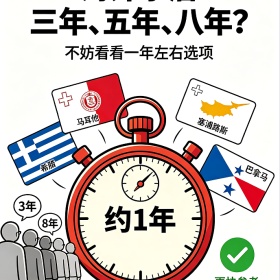 移民帮一年左右拿永居？关注这四个国家！
