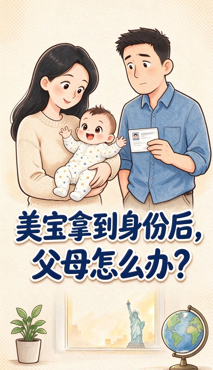 美宝拿到身份后，父母怎么办？