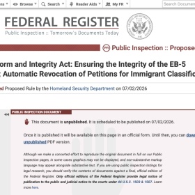 移民帮358页美国EB-5新规出炉！投资明确2年期！