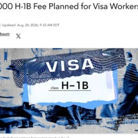 移民帮H-1B“天价申请费”卷土重来？美国境内申请人也逃不掉？
